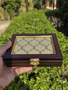 24k Gold Plated Sundarkand™ with Wooden Gift Box - Image 7